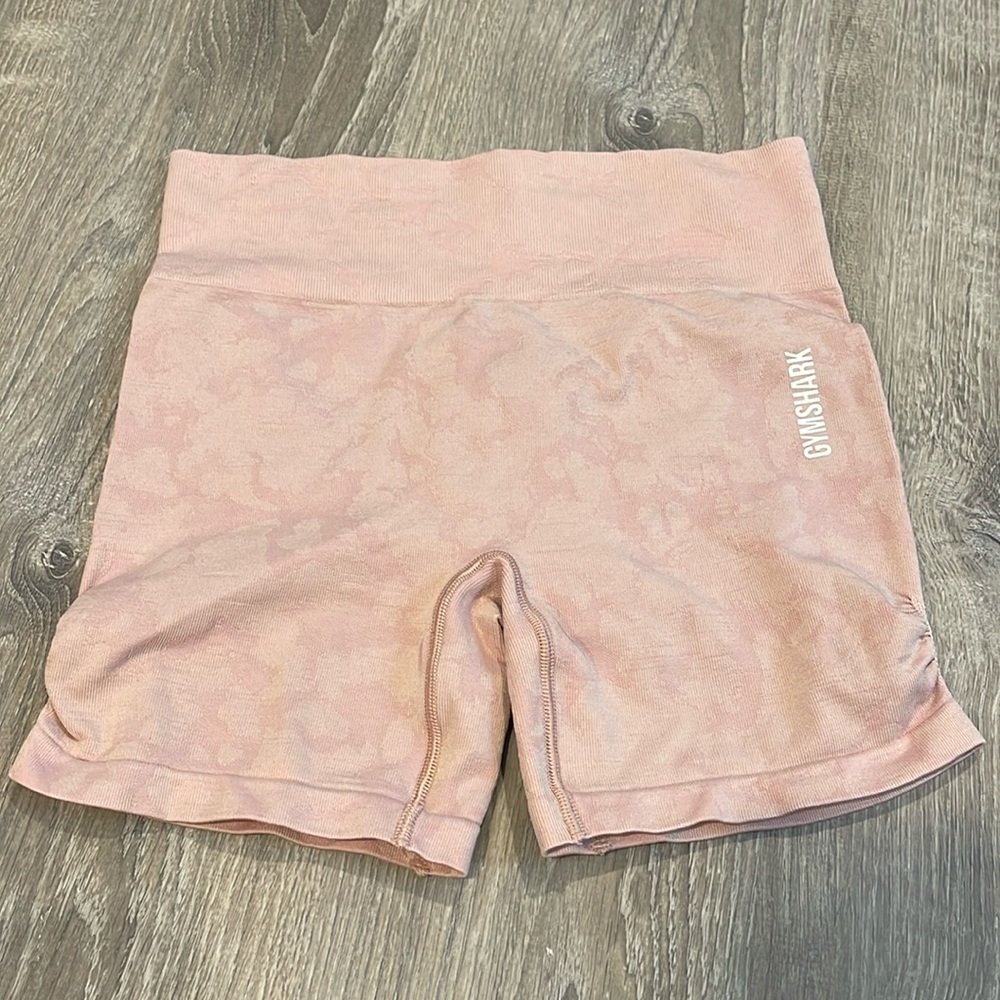 Gymshark adapt camo shorts